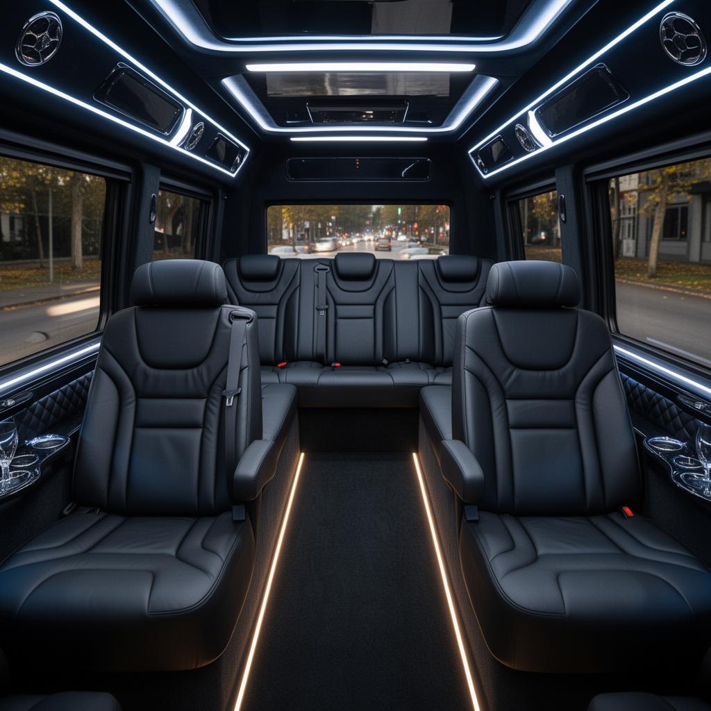 Luxury Sprinter interior